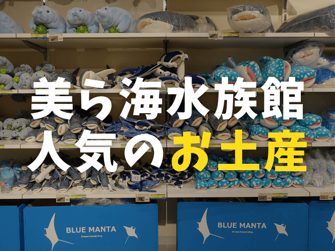【2022】美ら海水族館のお土産人気12選!ぬいぐるみやお菓子等